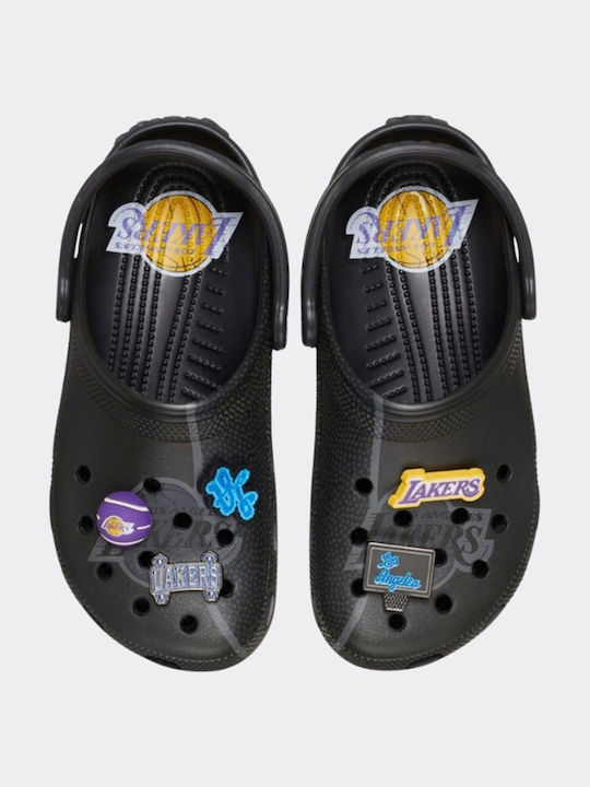 Crocs Classic NBA Los Angeles Lakers Мъжки Сабо Черни