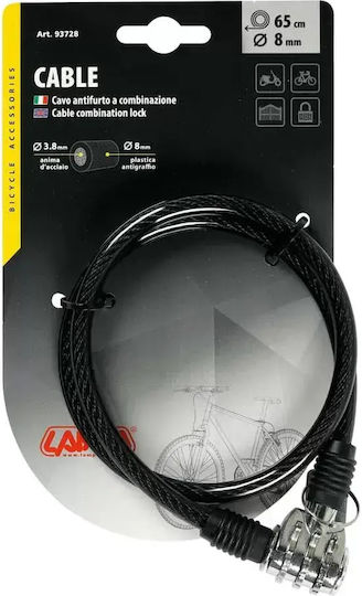 Lampa 9372.8lb mit Schlüssel Schwarz