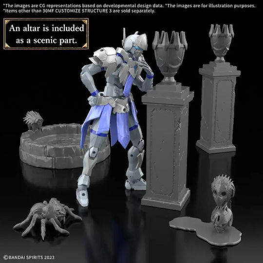 Bandai 30mf Customize Structure 3 Fantasy Dungeon Diorama Set
