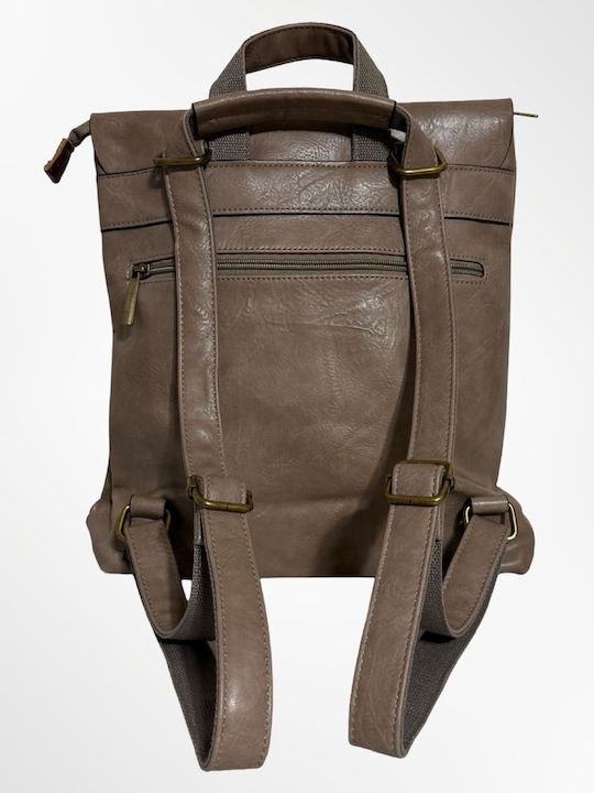 Women's Beige Backpack
