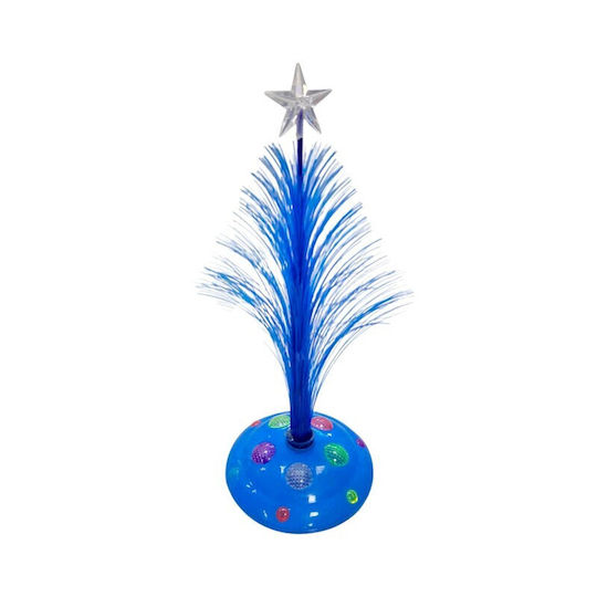 Illuminated Christmas Decorative Tree 22cm Battery-Powered 12pcs