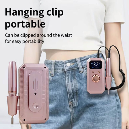 Nail Drill Battery Pink