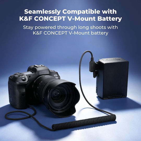 K&F Concept Batterieladegerät Kompatibel mit Canon