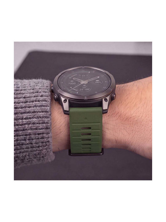Tech-Protect Silicon Garmin Fenix 5 6 6 Pro 7 8 8 Pro E 9 9 Pro 47 mm Verde Militar 5906302399925