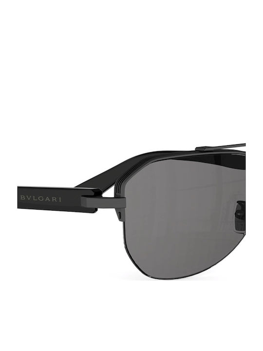 Herren Sonnenbrille mit Grauem Rahmen und Grauen Gläsern