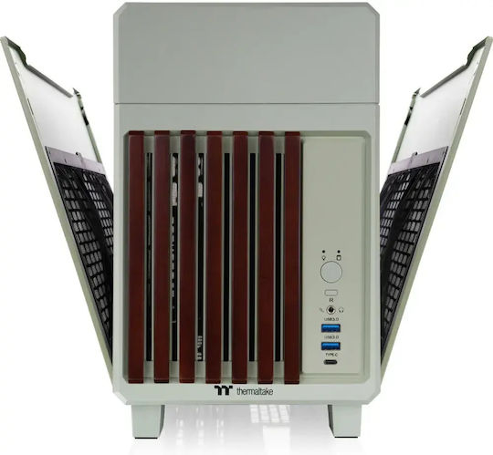 TR100 Ws Mini Tower Carcasă PC Verde