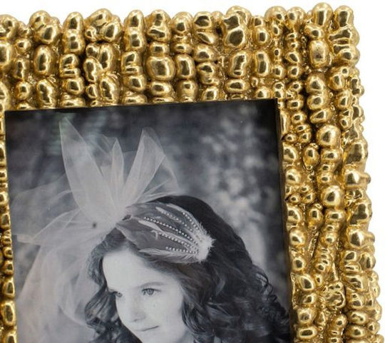 Interni Oggi Plastic Photo Frame with Gold Frame