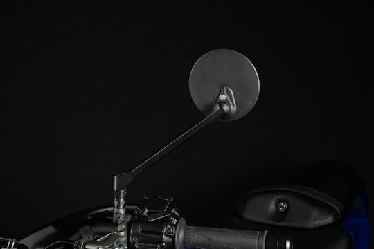 Gilles Tooling Огледало за кормило Moon Ляв M04-03-l-bd Анодизиран Мат Алуминий 1 Бр