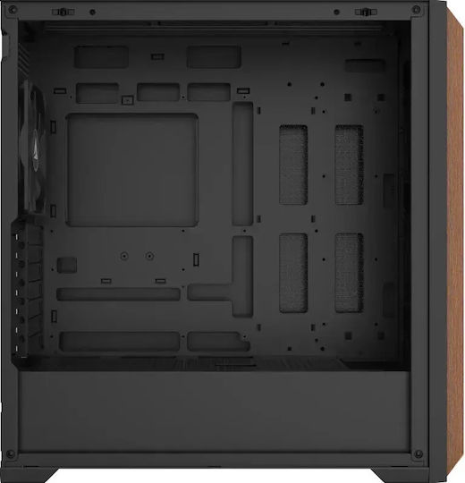 Vector Midi Tower Computer Case Black
