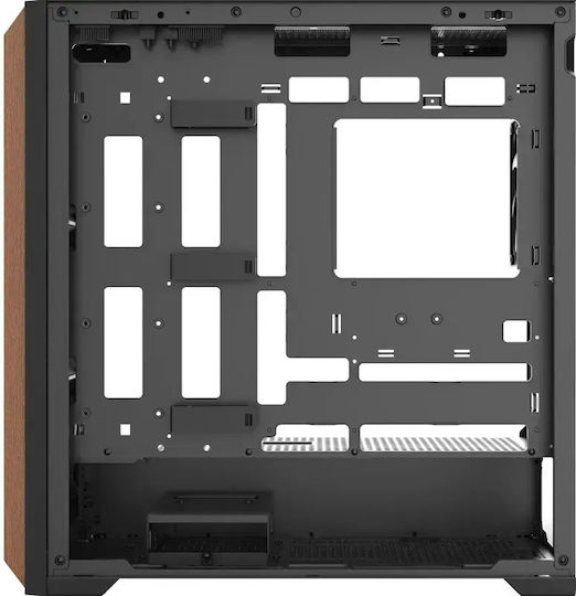 Vector Midi Tower Computer Case Black