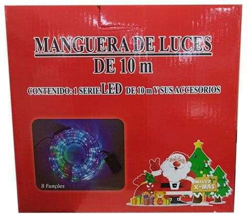 Warm White Christmas Tube Light with Programs 20m