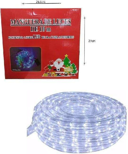 Warm White Christmas Tube Light with Programs 20m