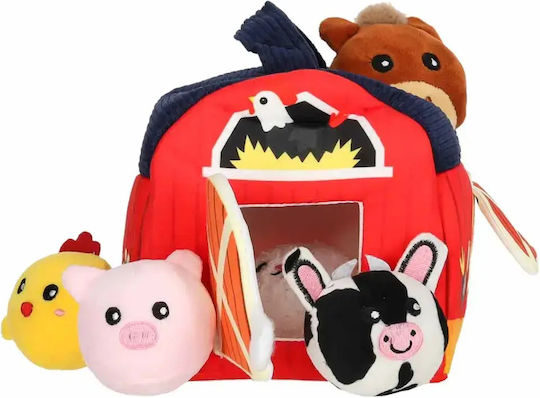 Fabric Stacking Toy with Sounds for 6+ Months