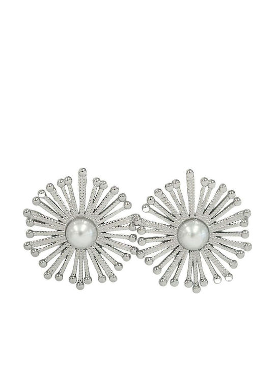 Gold Stainless Steel Stud Earrings