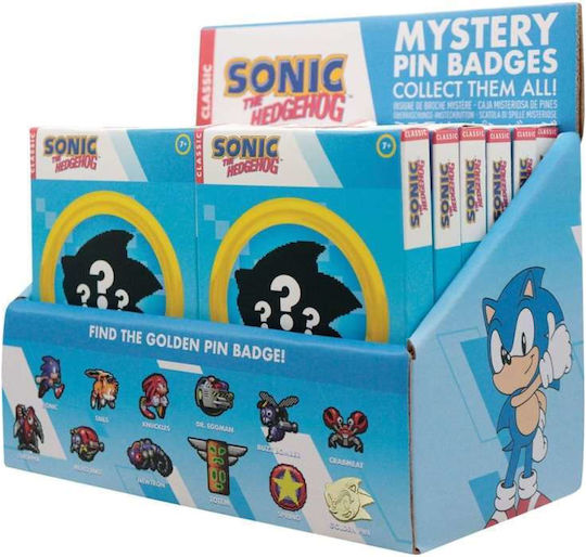 Sonic Hedgehog Mystery Abzeichen Blind Box Display Set 12 Stück