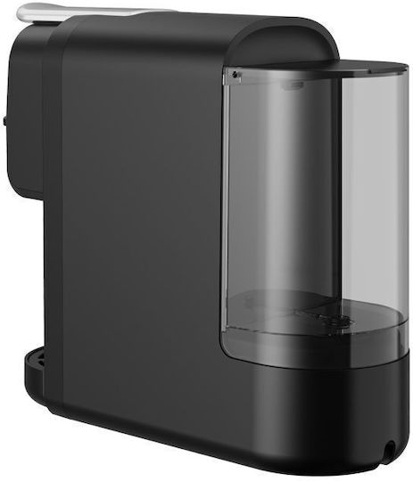 PRΕΜ-40588 Αυτόματη Μηχανή Espresso 1400W Πίεσης 20bar Μαύρη 400588