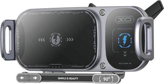 XO WX042 Βάση Κινητού 6" - 7.2" με Ασύρματη Φόρτιση 15W