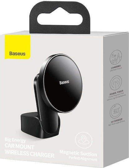 Baseus Big Energy Βάση Κινητού με Ασύρματη Φόρτιση 15W MagSafe Μαύρη Baseus Big Energy Βάση Κινητού με Ασύρματη Φόρτιση 15W MagSafe Μαύρη