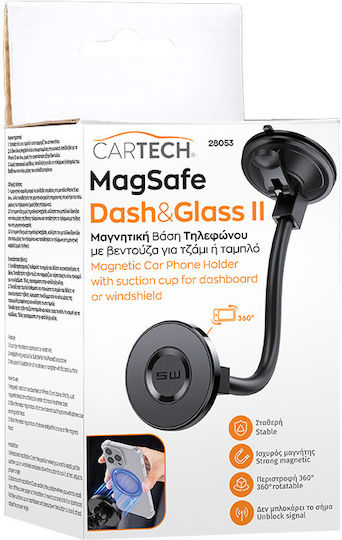 Cartech Suport Pentru Telefon MagSafe Negru