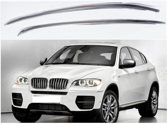 Carner Таванни Стелки За Автомобил От Алуминий За БМВ X6 2008-2015 Сребристи Carner Таванни Стелки За Автомобил От Алуминий За БМВ X6 2008-2015 Сребристи
