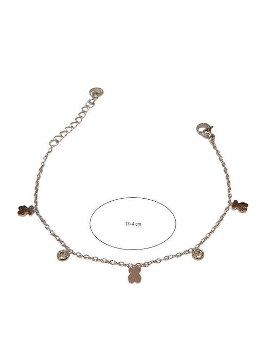 Women's Gold-Plated Stainless Steel Chain Bracelet