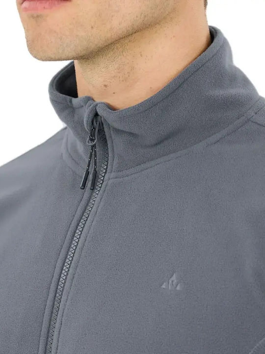 Herren-Fleecejacke Grau