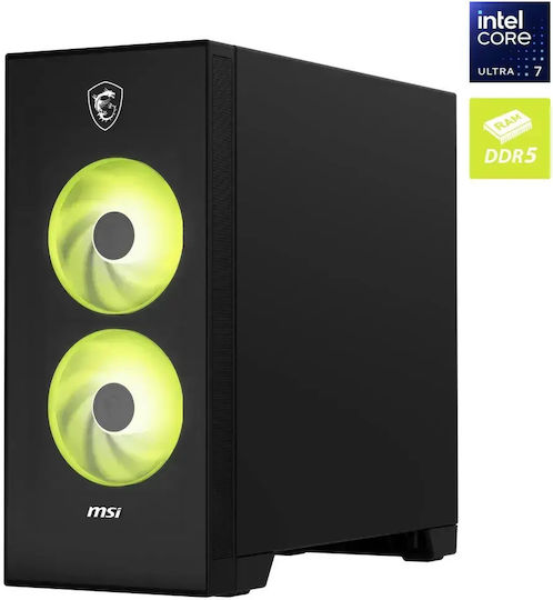 Mag Infinite S Ai 2nd Gaming Desktop PC (Ultra 5-225F/32GB DDR5/1TB SSD/GeForce RTX 5060 Ti/W11 Home)