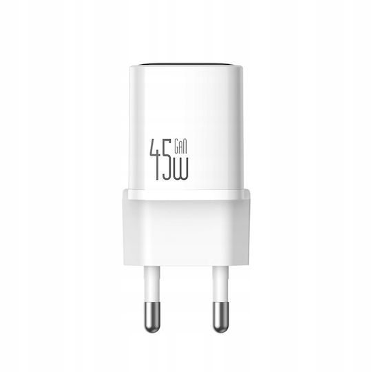 Mcdodo Зарядно Устройство с Вграден GaN Кабел с USB-C Порт 45W Quick Charge 3.0 Бял (Nano 45)