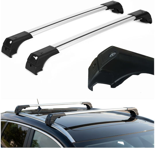 Roof Rack Integrated Rails Mg Hs 2018-2024 Lightweight Silver