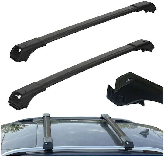 Roof Rack Classic Roof Rails Kia Sportage From 2021 Lightweight Black
