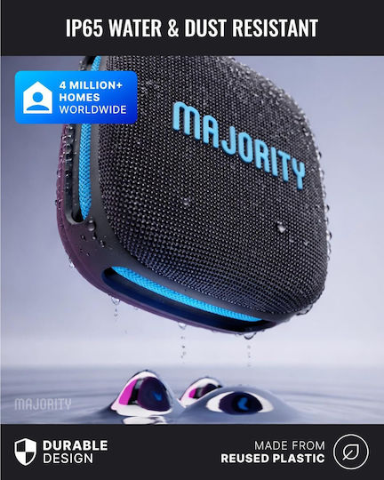 M1 Ηχείο Bluetooth 12W με Διάρκεια Μπαταρίας έως 70 ώρες Μαύρο