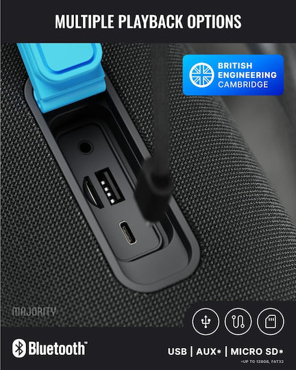 Move 4 Boxă Bluetooth Rezistentă la Apă de 70 W cu Autonomie a Bateriei de până la 30 de Ore Neagră
