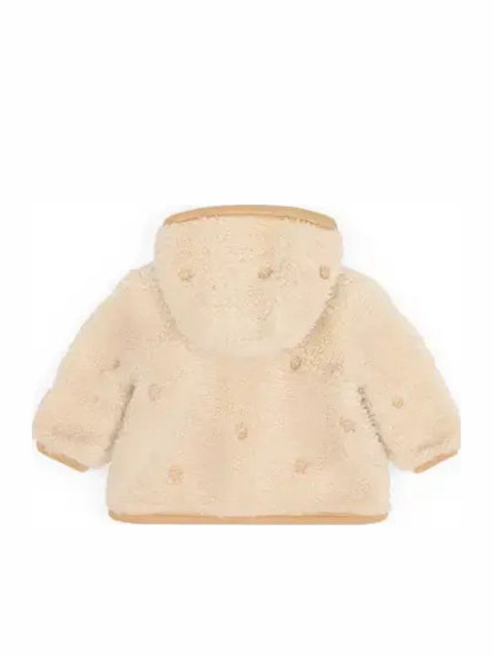 Cardigan pentru Copii cu Glugă Bej