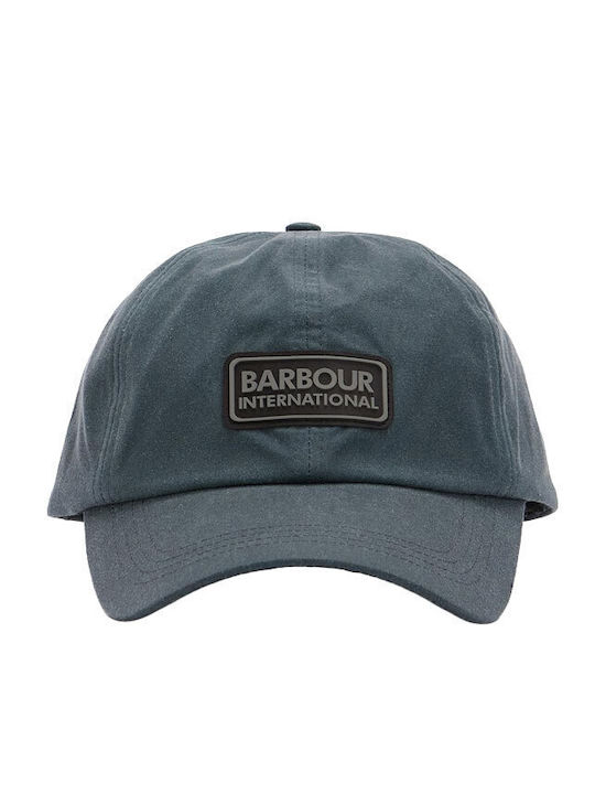 International Мъжка Шапка Barbour International Tourer Восъчна Тъмносиво-Синя