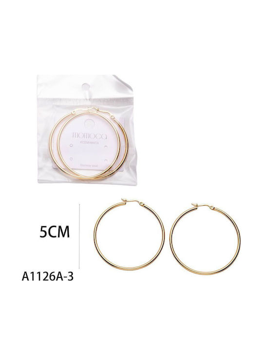 Steel Hoop Earrings 2cm