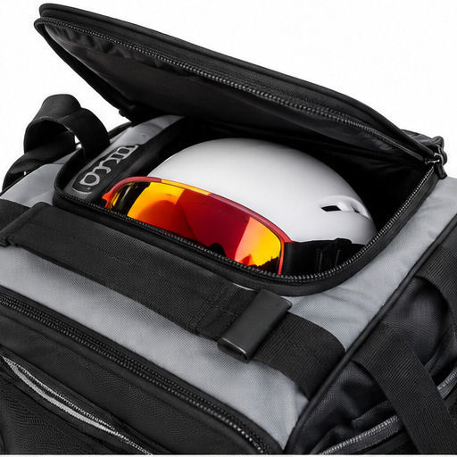 Otaro Pro Ski & Snowboard Boot Bag Black