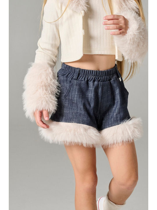 Kids Denim Shorts/Bermuda Shorts Blue