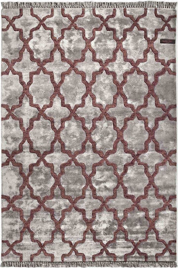 Saint Clair Darius Handmade with Fringes Plum
