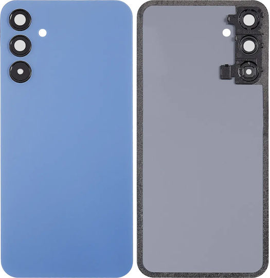 Заден Капак С Камера И Леща За Samsung Galaxy A15 5G A156 2023 Без Лого Aftermarket Plus Оптимистично Синьо