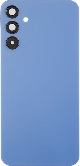 Заден Капак С Камера И Леща За Samsung Galaxy A15 5G A156 2023 Без Лого Aftermarket Plus Оптимистично Синьо