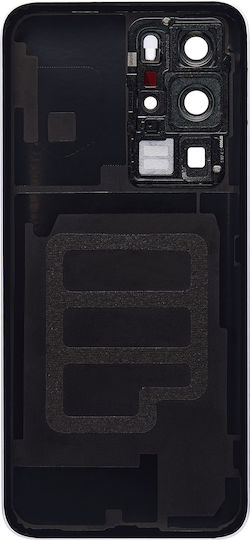 Задно стъкло за капак и камера за Huawei P40 Pro, огледално сребристо