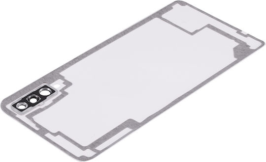 Backcover-Glas Samsung Galaxy A70 A705 2019 Aftermarket Plus Weiß