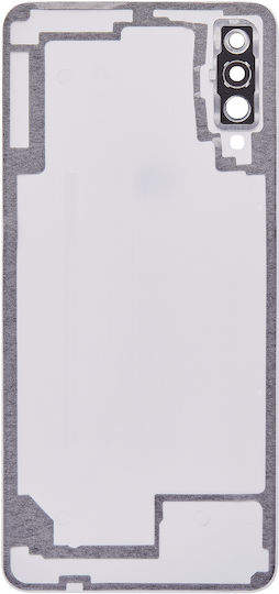 Back Cover Glass Samsung Galaxy A70 A705 2019 Aftermarket Plus Blue
