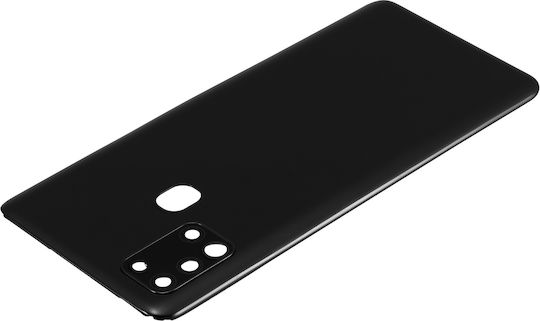 Back Cover Glass Camera Lens Samsung Galaxy A21s A217 2020 Aftermarket Plus Black