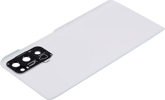 Задно стъкло за капак с леща за камера за Samsung Galaxy S20 FE 5G Aftermarket Plus облачно бяло