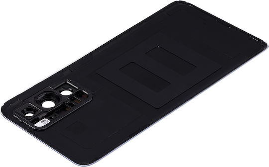 Back Cover Glass Camera Lens Huawei P40 Silver Frost