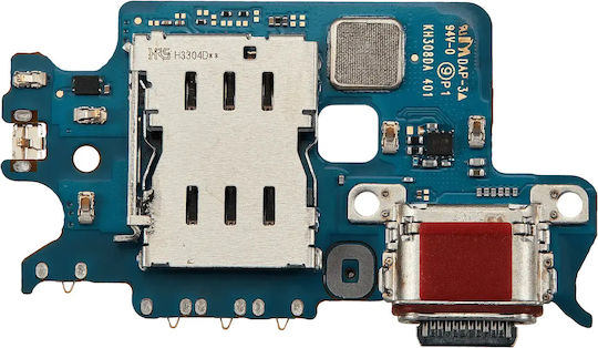Charging Port Board Sim Card Reader Samsung Galaxy S22 5g S9010 Dual Sim Version Premium