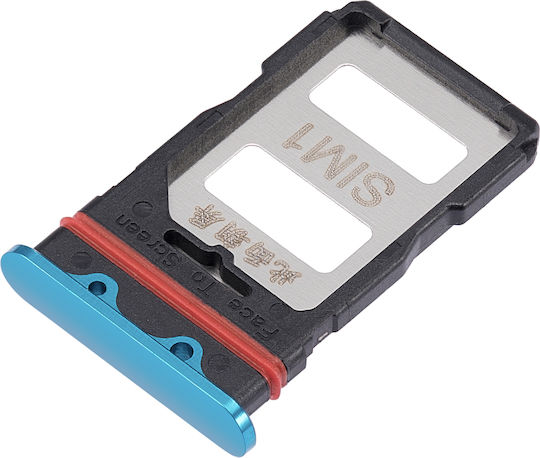 Dual-SIM-Kartenhalter Xiaomi Redmi K30 Pro Xiaomi Poco F2 Pro Neonblau