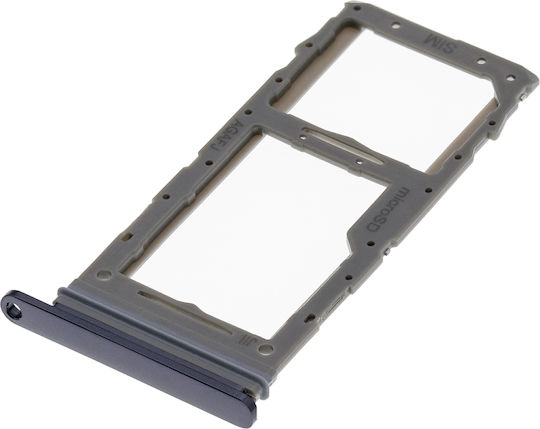 Tăviță pentru o singură cartelă SIM Samsung Galaxy A71 5G A716 2020 Prism Cube Neagră