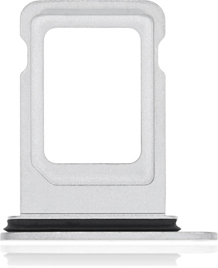 Двойна тава за SIM карти за iPhone 13 Pro / 13 Pro Max, сребриста